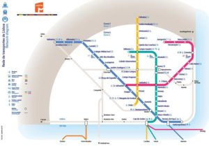 Metro Og Sporvogn I Lissabon - Billetter, Priser, Zoner Og Kort ...